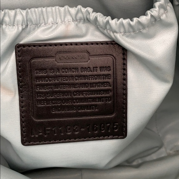 Coach C Design Nylon Baby Bag - Picture 3 of 7